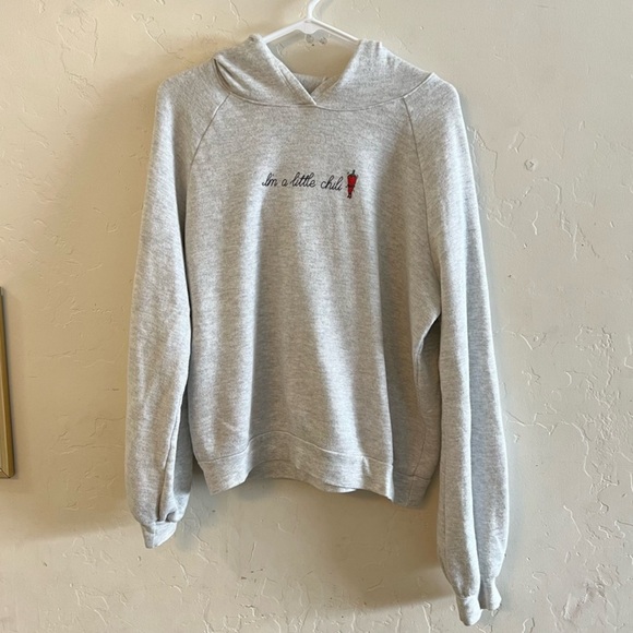 Project Social T Gray Graphic Pullover Hoodie Extra Small - Picture 1 of 9